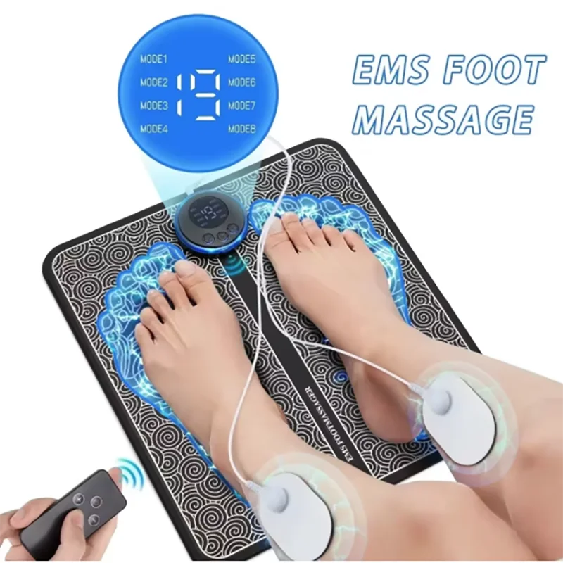 EMS Foot Massage Mat – Pain Relief & Muscle Stimulation